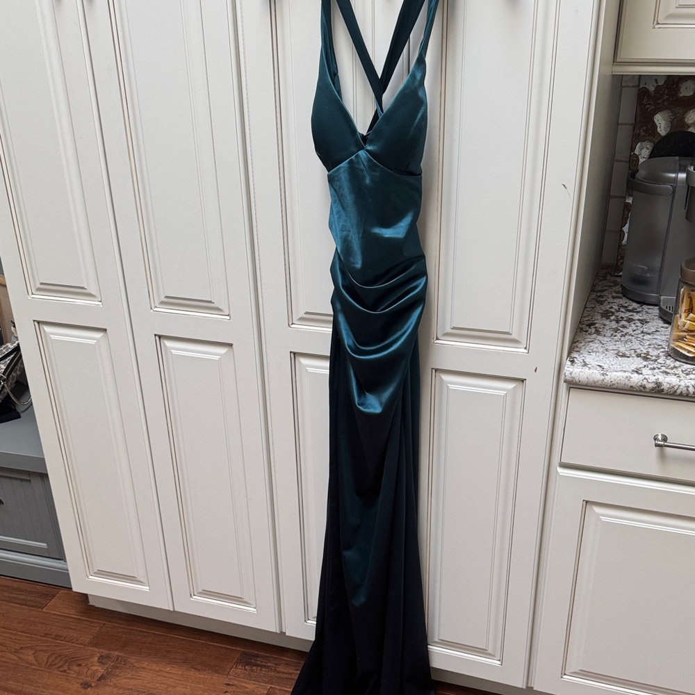 B Darlin Deep Teal Dress